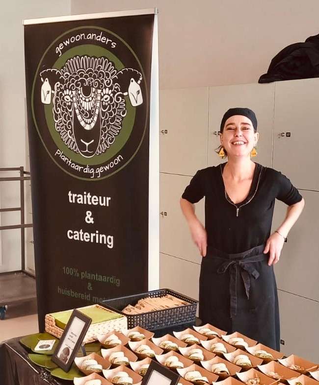 Isabelle Verbiest komt tot rust in haar Vegan keuken