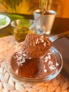 Vegan dessert: chocomousse