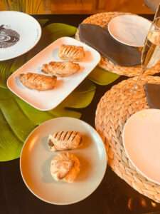 Vegan bladerdeeghapjes