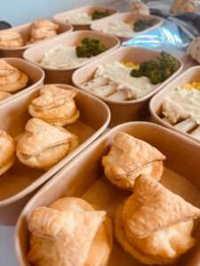 Vegan bladerdeeg hapjes