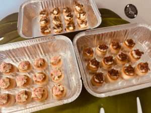 Vegan ovenhapjes voor catering opdracht